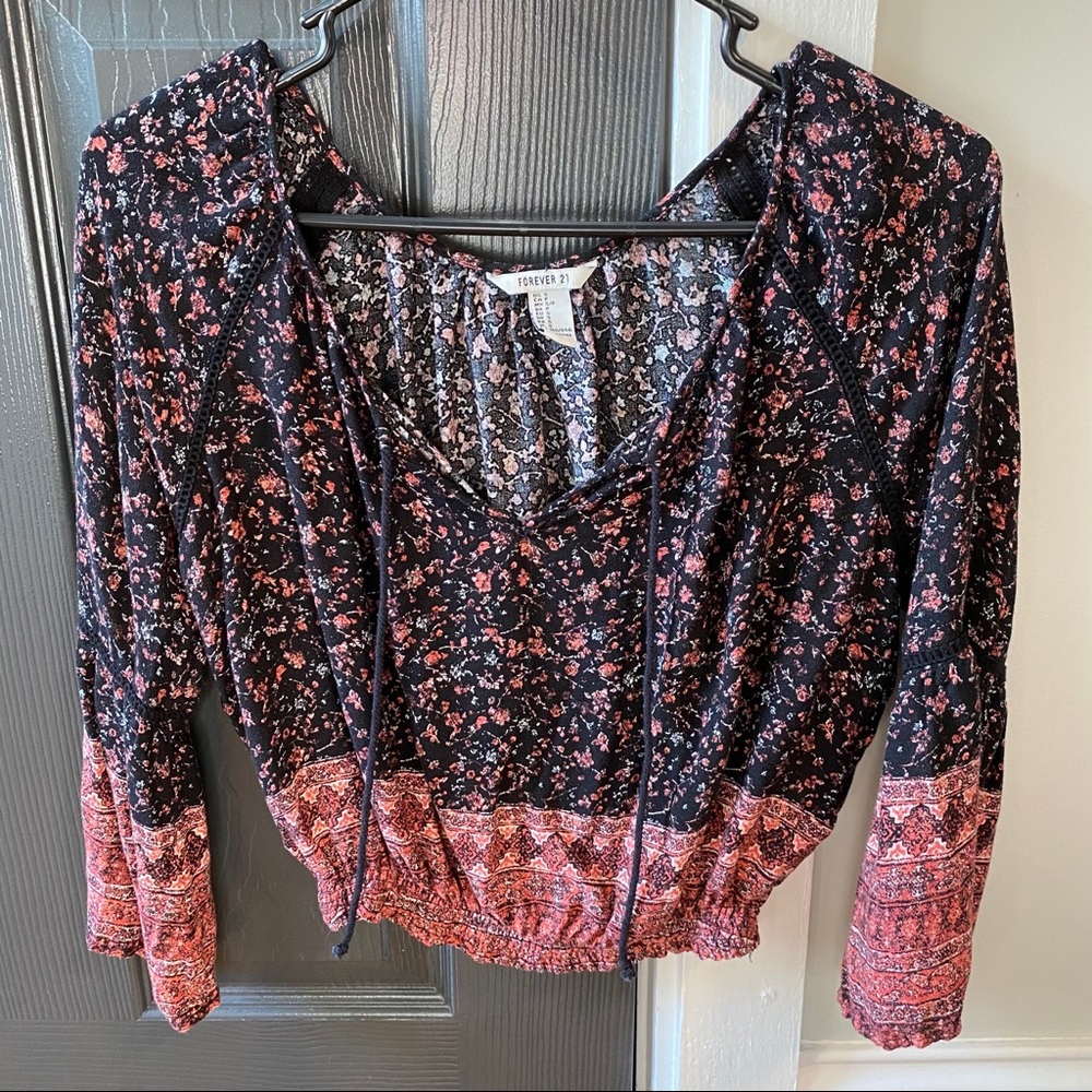 Forever 21 Floral Shirt
